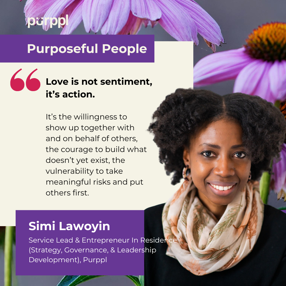 Purposeful People Spotlight: Simi Lawoyin